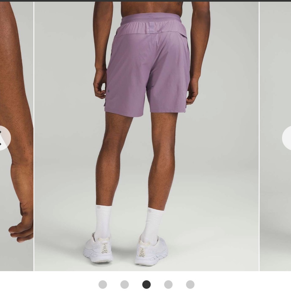lululemon athletica Men's Purple Ash license to train 7” nwt size Medium